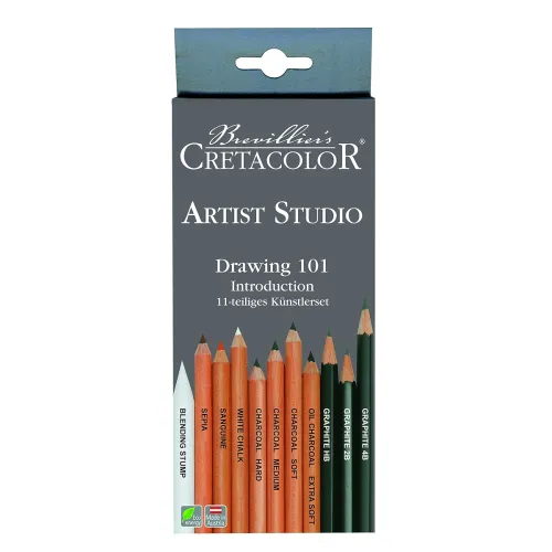 Image of CRETACOLOR Artist Studio Drawing 101 Set
