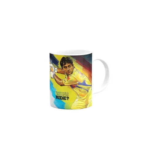 Image of Cricket Theme Ceramic Coffee Mug