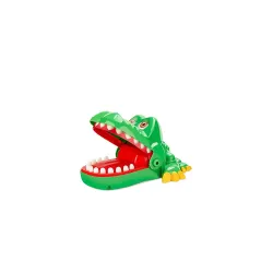 crocodile dentist - crocodile biting finger game funny toys-Green