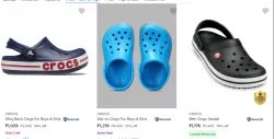 Crocs at minimum 78% Discount