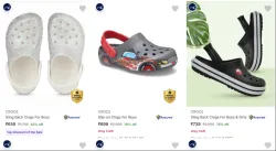 CROCS Footwear at minimum 75% Discount