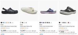 CROCS FOOTWEAR UPTO 64% DISCOUNT 