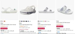  Crocs Footwears up to 80% Discount