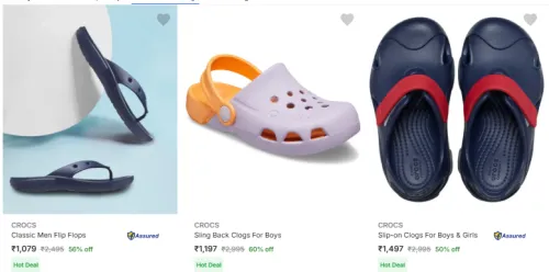 Image of Crocs Kids Footwear Minimum 50% Discount