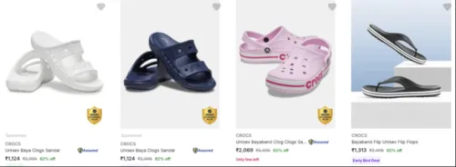 Image of Crocs men's footwear up to 62% Discount 