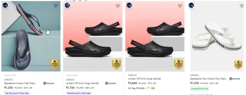 Image of CROCS Men/s Footwear upto 70% Discount