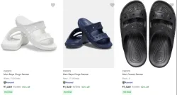 Crocs Men’s Sandals at minimum 50% Discount