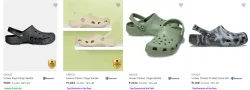 CROCS Unisex Footwear at minimum 73% Discount