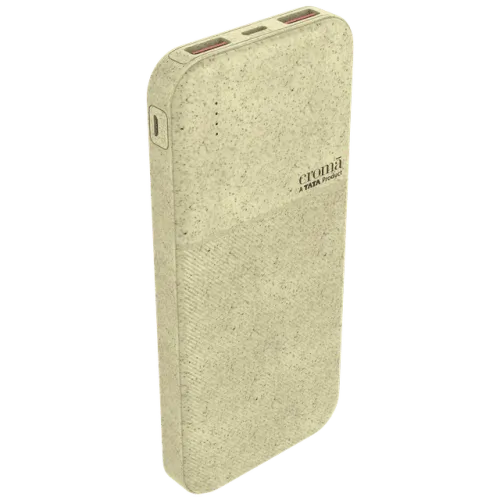 Image of Croma 10000 mAh 22.5W Fast Charging Power Bank