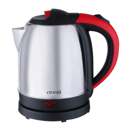 Image of Croma 1500W 1.2L Electric Kettle with Overload Protection
