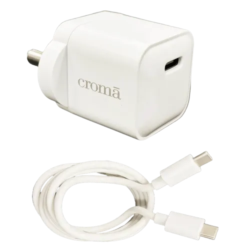 Image of Croma 20W Type C Port Fast Charger 