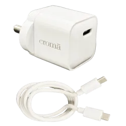Croma 20W Type C Port Fast Charger 