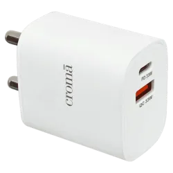 Croma 33W Dual Port Fast Charger