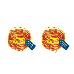 Crompton 10M USB LED Fairy Lights (Pack of 2)