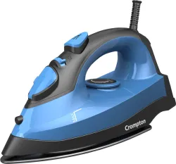 Crompton 1200W Steam Iron (Black & Blue)