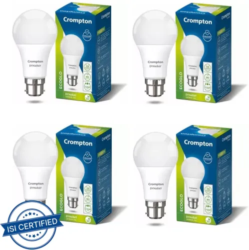 Image of Crompton 14 W Basic Standard B22 LED Bulb (White, Pack of 4)