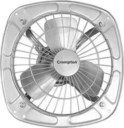 Crompton Drift Air Plus AntiDust with 2 Year Warranty Silent Operation 300 mm Exhaust Fan (Silver | Pack of 1)