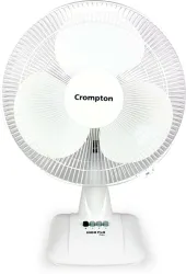 Crompton TFHIFLONEO16KDWT with 2 Year Warranty 400 mm Table Fan (KD White | Pack of 1)