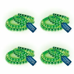 Crompton 5 Meter LED Strip Light, Green (Pack of 4)