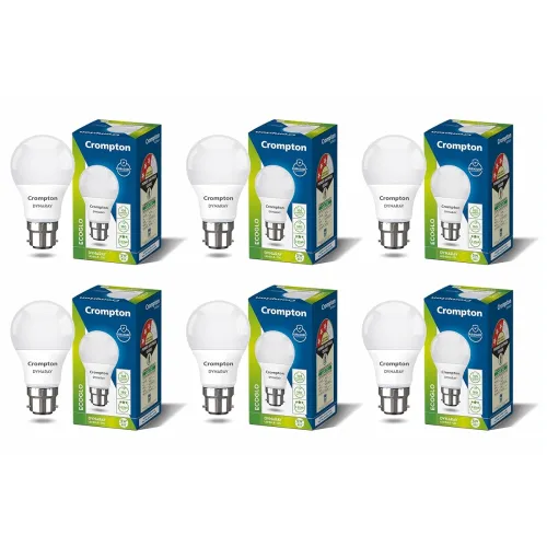 Image of Crompton 5W Round Light Pack6