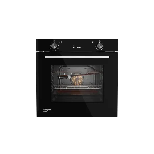 Image of Crompton 78L Built-In Steam Oven Black Finish