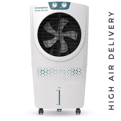 Image of Crompton 80 L Desert Air Cooler (White, Teal, ACGC-OZONENEO80)