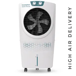 Crompton 80 L Desert Air Cooler (White, Teal, ACGC-OZONENEO80)