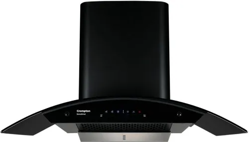 Image of Crompton 90cm Auto Clean Kitchen Chimney (Midnight Black)