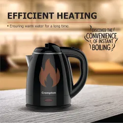 Crompton ActivHot 1.2L Electric Kettle