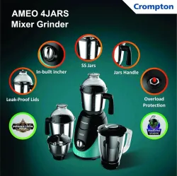 Crompton Ameo 750 W Mixer Grinder 