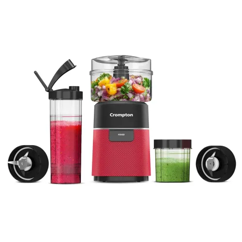 Image of Crompton Ameo Fresh | Premium Nutri Blender With Chopper | Smoothie & Salad Maker | Mixer Grinder | 400W Motor | Food Gr
