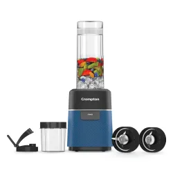 Crompton Ameo Fresh | Premium Nutri Blender | Smoothie Maker | Blender Mixer Grinder | Maxi Blend Technology | Smart saf