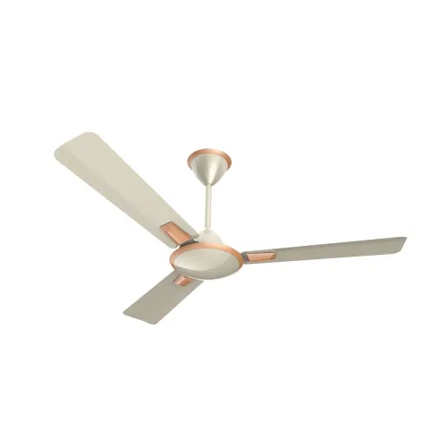 Image of Crompton Premion Aura Prime 1200 Mm (48 Inch) Ceiling Fan (Butter Scotch) Star Rated Energy Efficient Fans, Off White