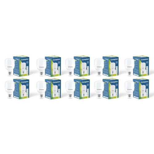 Image of Crompton B22 LED Lamp (Cool Day Light, 40W) (Pack of 10)
