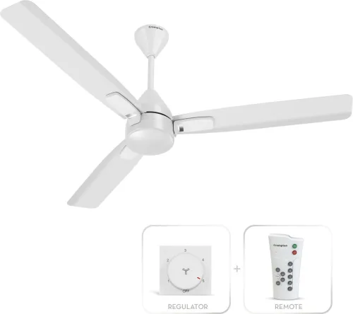 Image of Crompton Caelum BLDC with Remote and Regulator 1200 mm Ceiling Fan