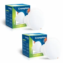 Crompton Domestic Recess LED 6W (Red, Pack of 2)