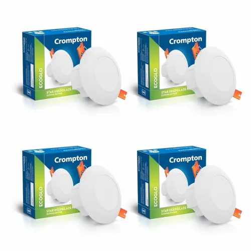 Image of Crompton Domestic Recess LED 3W Down Lighter Pack of 4
