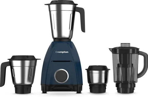 Image of Crompton DX 750W 4-Jar Juicer Mixer Grinder (Blue & Black)