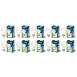 Crompton Dyna Ray 5W Round E27 LED Cool Day Light Pack of 10