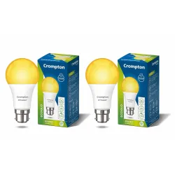 Crompton Dyna Ray LED Bulb | 12W | Warm White | B22 Base | 180 Degree Coverage