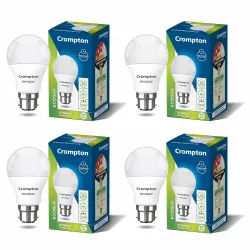 Crompton Dyna Ray 9W Cool Day Light B22 LED Bulb (Pack of 4)