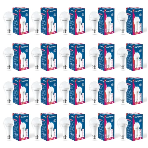 Image of Crompton 8.5W Emergency LED Bulb Backup Inverter Pack of 20