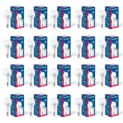 Crompton 8.5W Emergency LED Bulb Backup Inverter Pack of 20