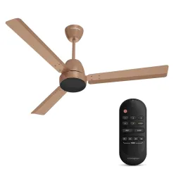 Crompton Energion Nucleoid 1200mm BLDC Ceiling Fan | Remote Control | BEE 5 Star Rated | Upto 60% Energy Efficient | 24 Watt | High Air Delivery | Low Noise | 4 Years Brand Warranty | Gilded...