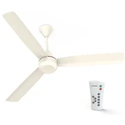 Crompton Energion Cromair 1200mm BLDC Ceiling Fan with Remote Control | BEE 5 Star Rated Energy Efficient | Anti-Rust | 