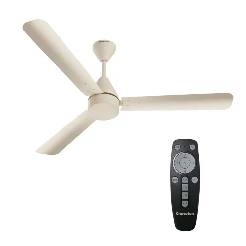 Image of Crompton Energion Hyperjet 1200mm BLDC Ceiling Fan | Point Anywhere Remote Control | BEE 5 Star Rated Energy Efficient |