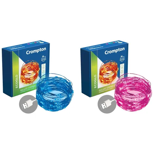 Image of Crompton Galaxy Decoration Copper USB Powered String Fairy Lights with 100 Led