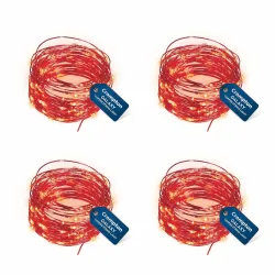 Crompton Galaxy Decoration Copper USB Powered String Fairy Lights with 100 Led