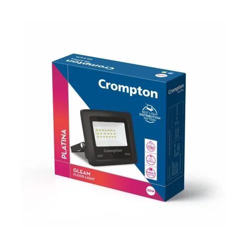 Image of Crompton Gleam Neo LED Flood Light 20W Cool Day Light