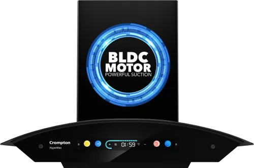 Image of Crompton HyperMax BLDC 60 cm Intelligent Auto-Clean BLDC Motor Digital Display Filterless Powerful Suction In-built Chil